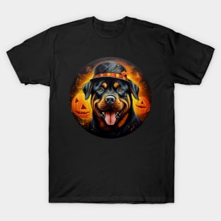 Rottweiler Dog Halloween T-Shirt